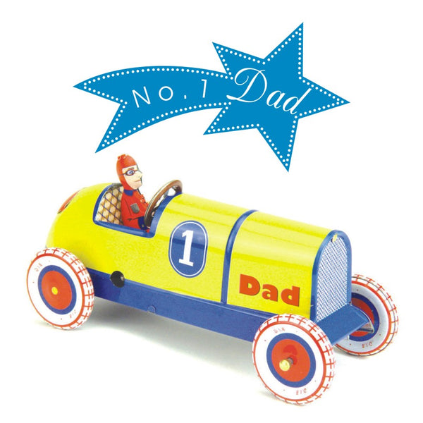 Father's Day Card, Toy Car, No 1 Dad