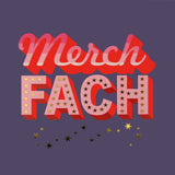 Welsh Baby Girl Card, Merch Fach, Pink with gold stars, with gold foil