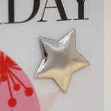 Birthday Card, Age 18 Girl, Happy 18th Birthday, Embellished with a padded star