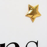 Happy Birthday Twins Card, Embellished with a shiny padded star