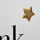 Thank You Card, Pink Star, Thank You Very Much, Embellished with a padded star