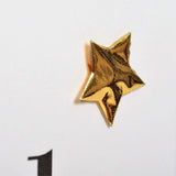 Welsh Baby Card, Yellow Stars, Twins Christening, padded star embellished