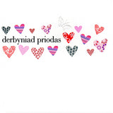 Welsh Wedding Card, Hearts, Wedding Acceptance, fabric butterfly embellished