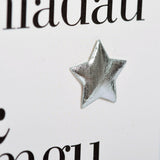 Welsh Congratulations Grandparents Card, Tadcu & Mamgu, padded star embellished