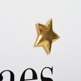 Welsh Baby Girl Card, Cymraes Fach, Pink Stars, fabric butterfly embellished