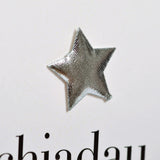 Welsh Congratulations Card, Blue Stars, padded star embellished