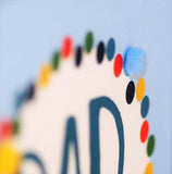 Welsh Father's Day Card, Sul y Tadau Hapus, Dad in a Million,Pompom Embellished