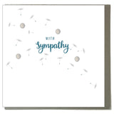 Sympathy Card, Sorry, Thinking of you, Embellished with pompoms