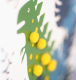 Welsh Father's Day Card, Sul y Tadau Hapus, Daddy Dinosaur, Pompom Embellished