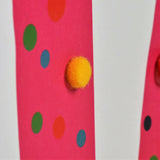 Welsh Age 12 Pink Birthday Card, Penblwydd Hapus, Embellished with Pompoms