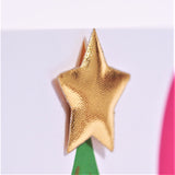 Christmas Card, Ohh Christmas Tree! Embellished with a shiny padded star