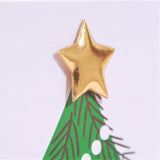 Christmas Card, Christmas Tree, Son, Embellished with a padded star