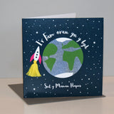 Welsh Mother's Day Card, Sul y Mamau Hapus, Best Mum, Tassel Embellished