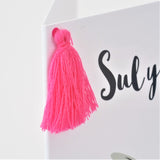 Welsh Mother's Day Card, Sul y Mamau Hapus, Mothering Sunday, Tassel Embellished