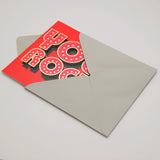 Valentine's Day Card, You Rock, text foiled in shiny gold