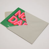 Father's Day Card, No. 1 Dad, text foiled in shiny gold