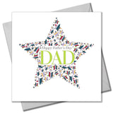 Father's Day Card, Dad in a Star