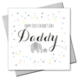Father's Day Card, Elephants, First Father's Day, Daddy
