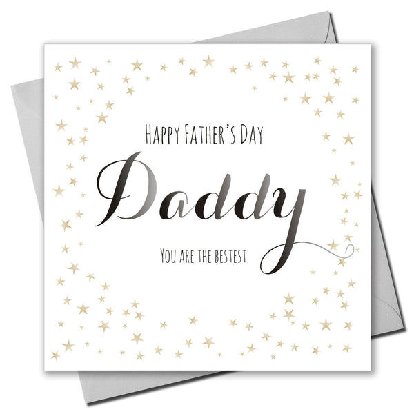 Father's Day Card, Stars, Happy Father's Day Daddy, You Are The Bestest