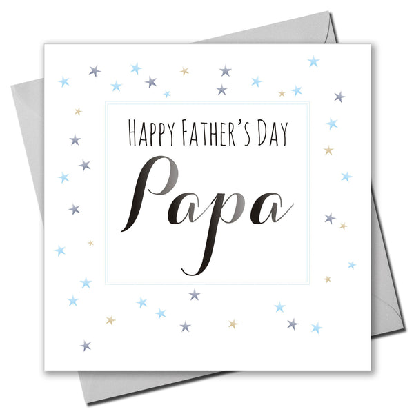 Father's Day Card, Stars, Happy Father's Day, Papa