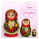 Mother's Day Card, Dolls, Promoted to Grandma