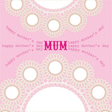 Mother's Day Card, Doilies, Happy Mother's Day Mum