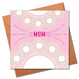 Mother's Day Card, Doilies, Happy Mother's Day Mum