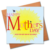 Mother's Day Card, Sun and Bird, You're the best mum in the world