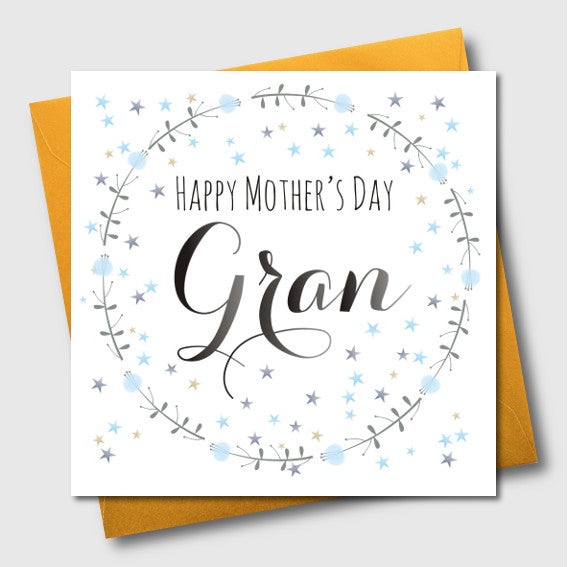 Mother's Day Card, For Gran, Gran