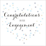 Wedding Card, Star Heart, Congratulations