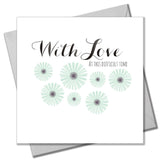 Sympathy, Sorry, Thinking of you Card, Flowers, With Love