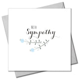 Sympathy, Sorry, Thinking of you Card, Flowers, Sympathy