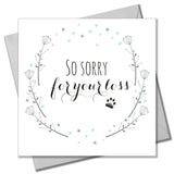 Sympathy, Sorry, Thinking of you Card, Flowers, Sorry for the loss of your pet