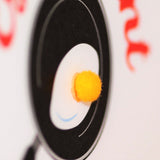 Birthday Card, Have an Egg-cellent Day, Embellished with colourful pompoms