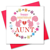 Birthday Card, Squirrels, Happy Birthday Aunt