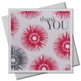 Thank You Card, Thank You, Embossed and Foiled text