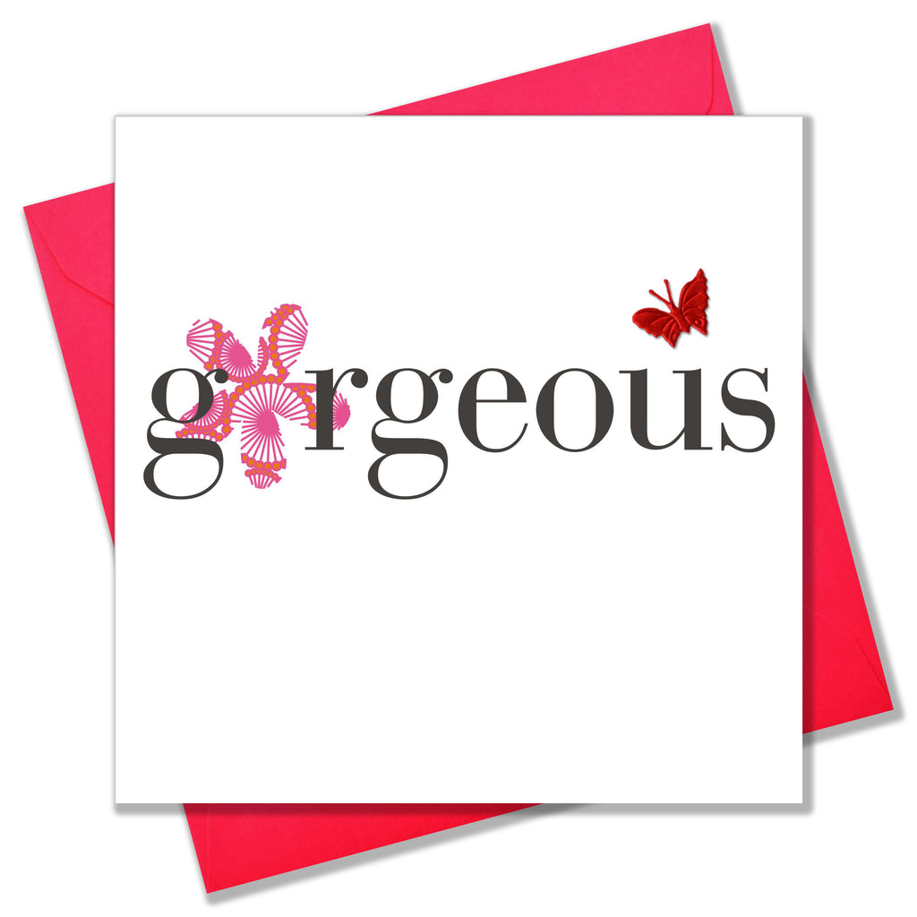 Welsh Baby Card, Blue Heart, Baby Boy, Embellished With Colourful