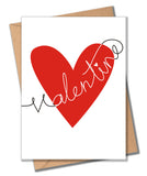 Valentine's Day Card, Cariad, Heart
