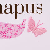 Welsh Birthday Card, Penblwydd Hapus, Age 15 Girl, fabric butterfly Embellished