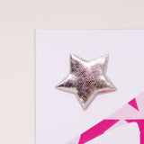 Welsh Birthday Card, Penblwydd Hapus, Age 16 Girl, padded star embellished