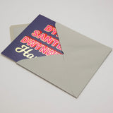 Welsh Dwynwen Valentine's Day Card, text foiled in shiny gold