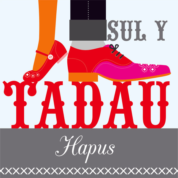 Welsh Father's Day Card, Sul y Tadau Hapus, Multi-Coloured Shoes