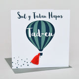 Welsh Father's Day Card, Sul y Tadau Hapus, Tad-cu, Grandpa, Tassel Embellished