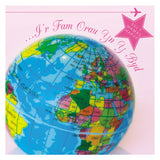 Welsh Mother's Day Card, Sul y Mamau Hapus, World, Best Mum in the World