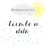 Welsh Get Well Card, Pills, Get Well Soon