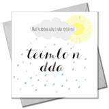 Welsh Get Well Card, Pills, Get Well Soon