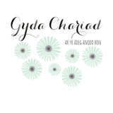 Welsh Thinking of You Card, Sunshine and Clouds, Under the Weather