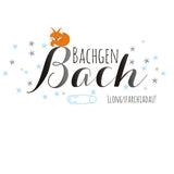 Welsh Baby Card, Mobile, Baby Boy Congratulations