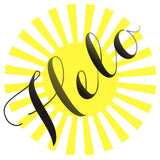 Welsh General Card Card, Hello Sunshine