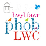 Welsh Good Luck Leaving Card, Bird Card, Goodbye and Good Luck